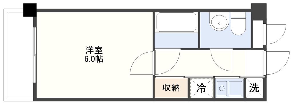 エステートモア平和公園の間取り