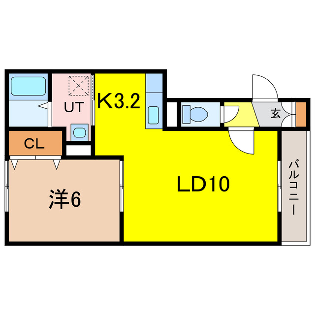 ハスコリオ東光IIの間取り