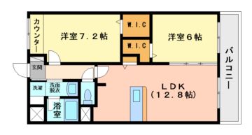 シャルマン静嘉の間取り