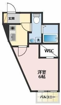 横須賀市追浜町のアパートの間取り