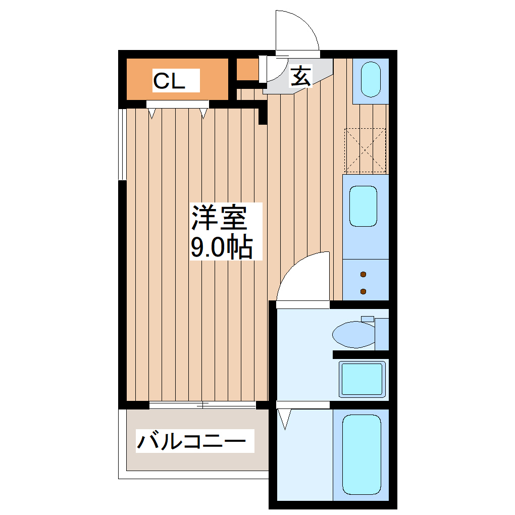 REGALEST Advance太子堂Iの間取り