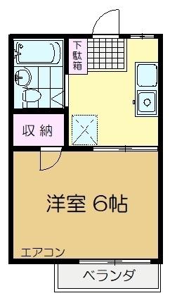 センチュリー平賀２番館の間取り