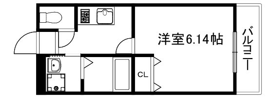 アムール賀茂川の間取り