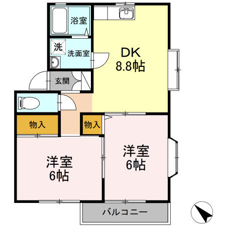 ヴェルドミールの間取り