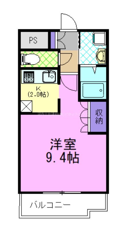 ブリリアントジェネレーション 2の間取り