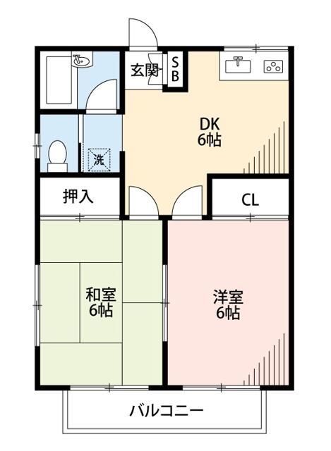 柏ファミリーハイツの間取り