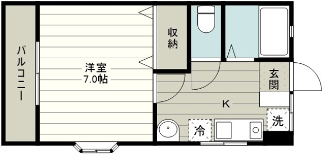 クボタハイツの間取り