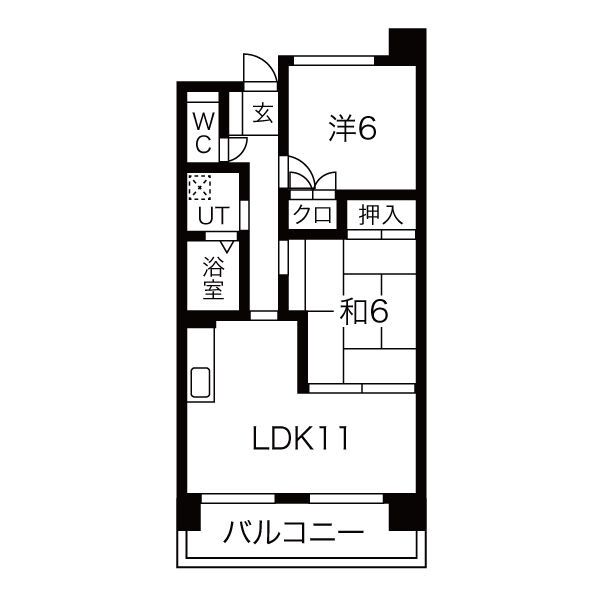 アネックス一宮駅前の間取り