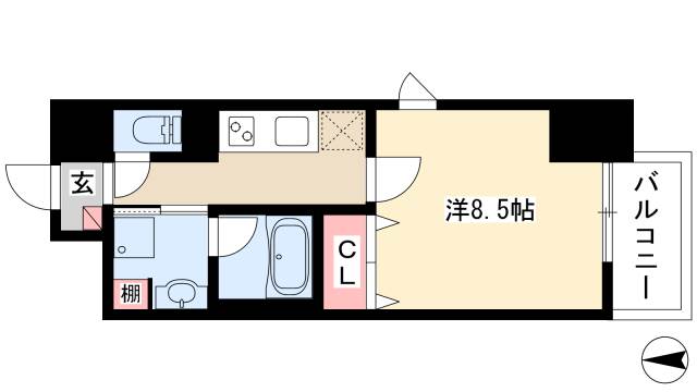 ヴェーラカーサウルバーナの間取り