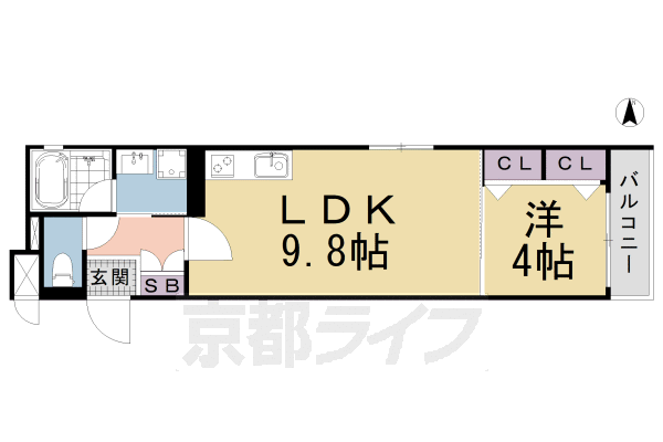 ベラジオ雅び京都清水五条の間取り