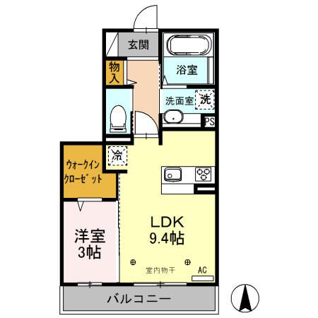 ティーバーンの間取り