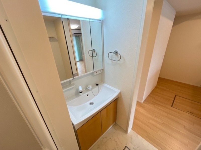 洗面設備　図面と現状に相違がある場合には現状を優先