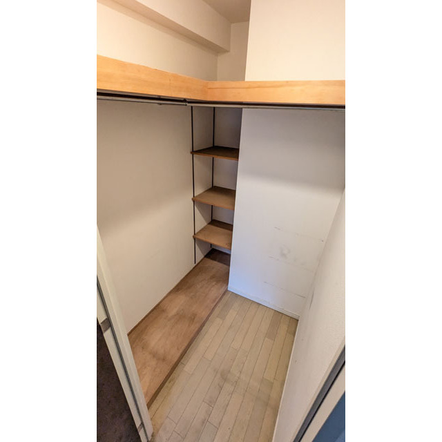 収納　ウォークインクローゼット