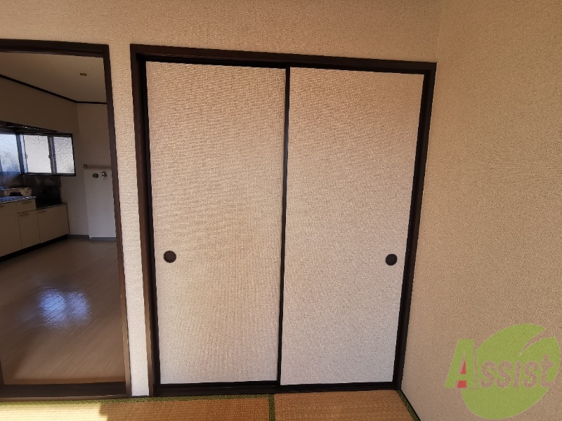 収納　ここに収納があります。収納があると部屋が広く使えます。