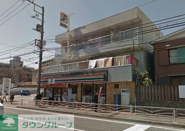 コンビニ　セブンイレブン横浜磯子森3丁目店（コンビニ）まで450m