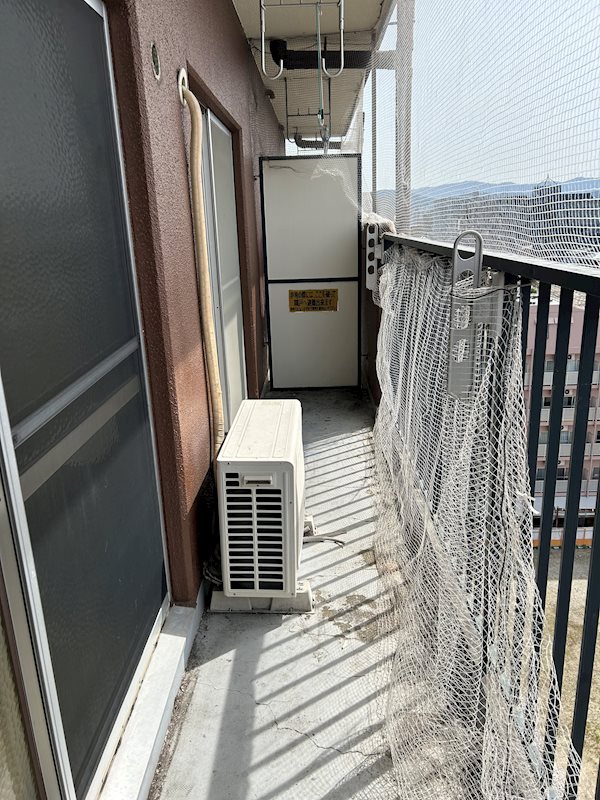 バルコニー　別の部屋の写真