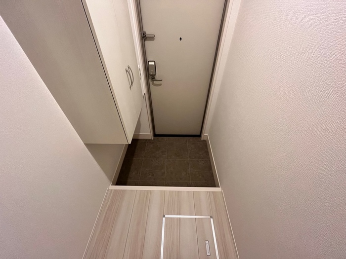 玄関　シューズボックス付きの玄関です★