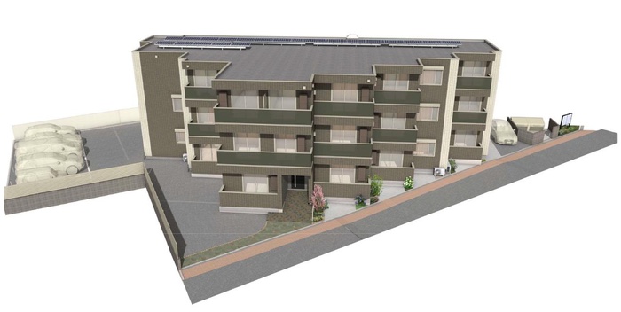 建物外観　完成予想図