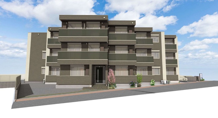 建物外観　完成予想図