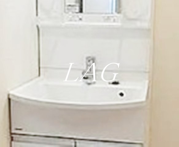 洗面設備　洗面台です。