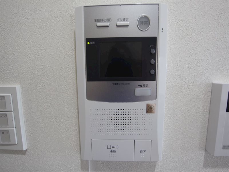 セキュリティ　ＴＶモニター付インターホン