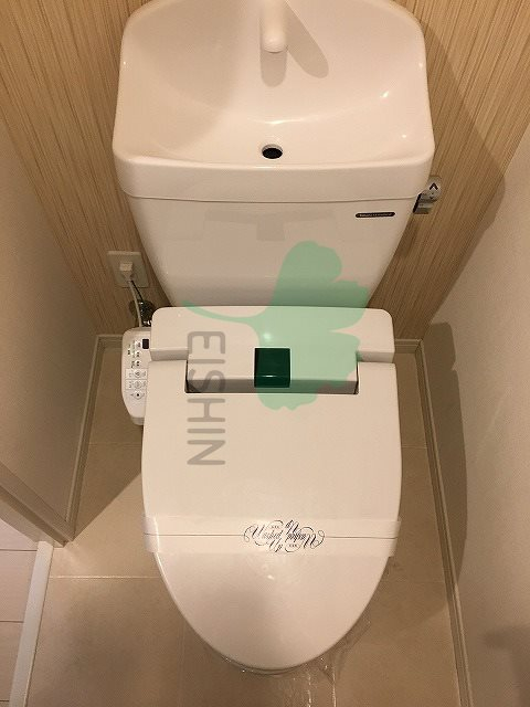 トイレ　清潔感のあるトイレです。
