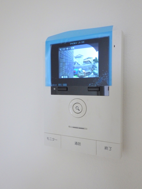 セキュリティ　★訪問者の分かるTVモニターホン★