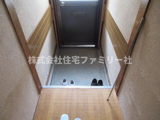 玄関　明るい玄関です