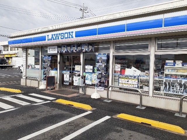 コンビニ　ローソン高崎下之城店（コンビニ）まで450m
