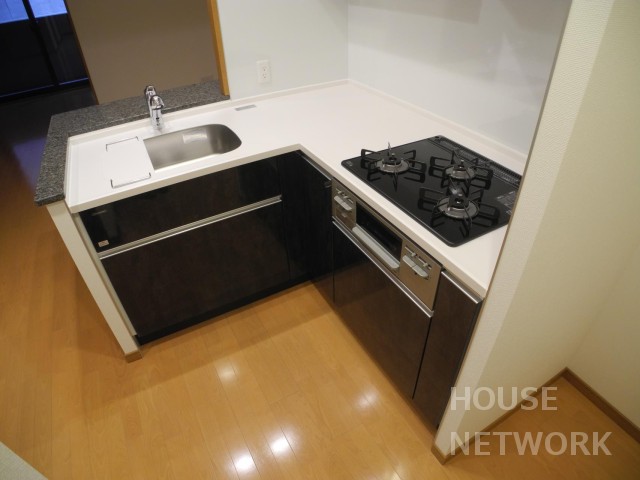 キッチン　まちなかエリアの分譲マンション