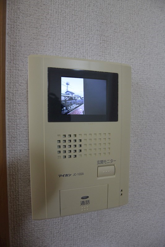 セキュリティ　相手の顔が見れて安心です
