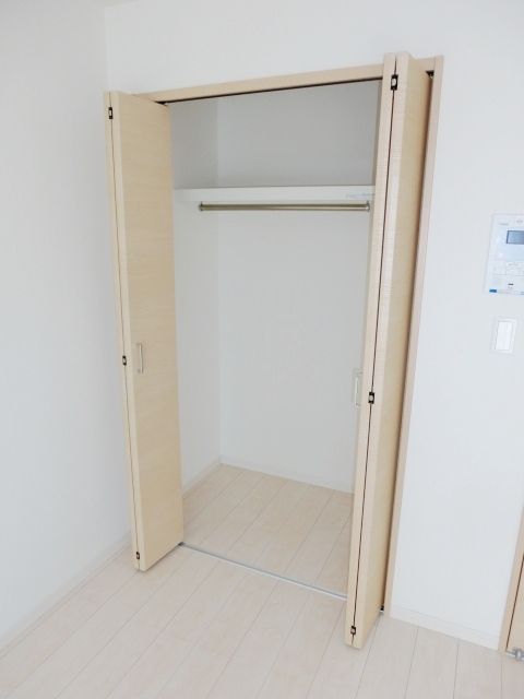 収納　クローゼットも付いてますよ。