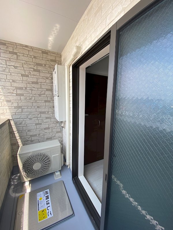 バルコニー　別のお部屋の写真ですが参考までに