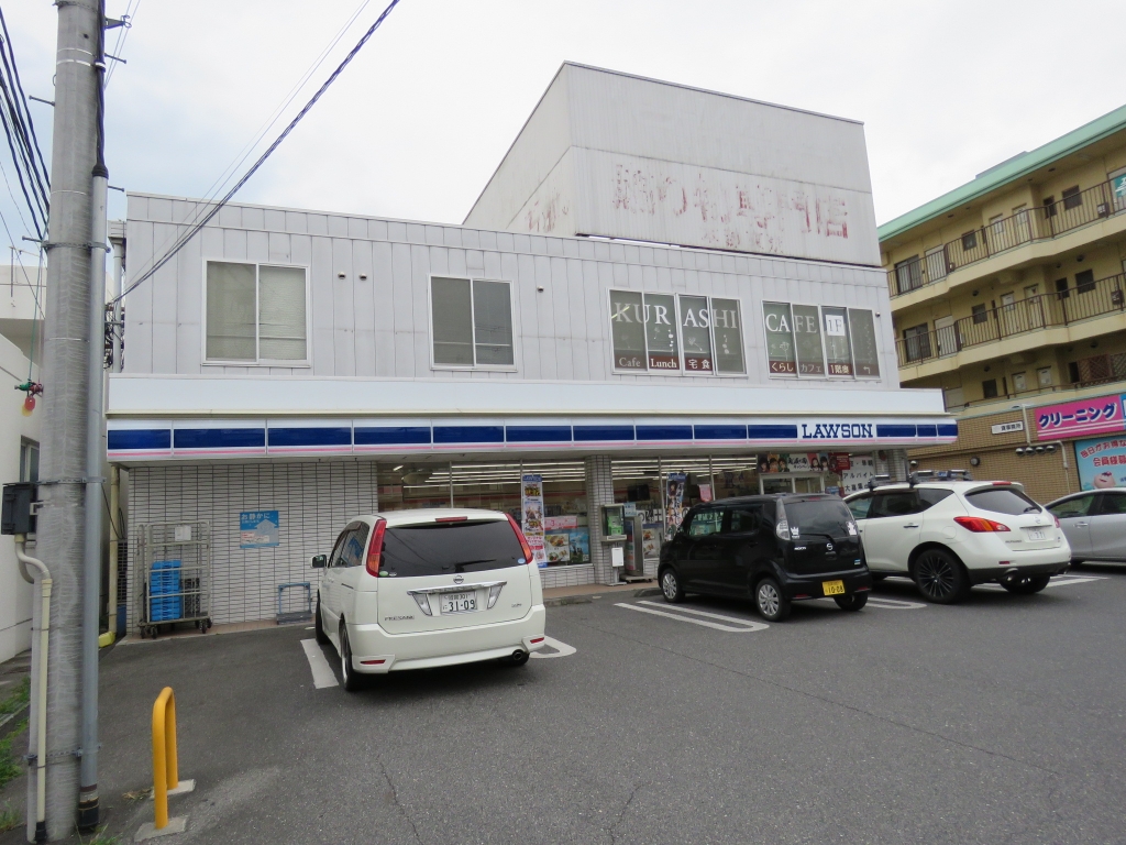 コンビニ　ローソン　石部郵便局前店（コンビニ）まで415m