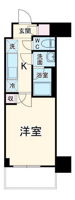 スプランディッド新横浜の間取り写真