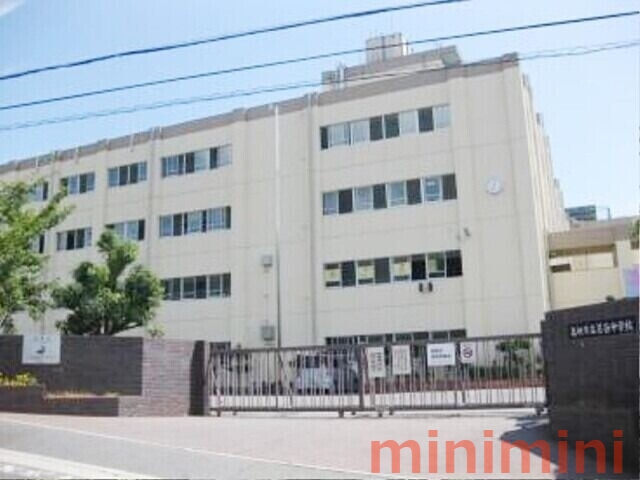 中学校　高槻市立城南中学校（中学校）まで748m