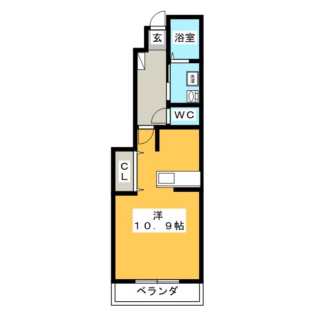 ロジュマンEの間取り写真