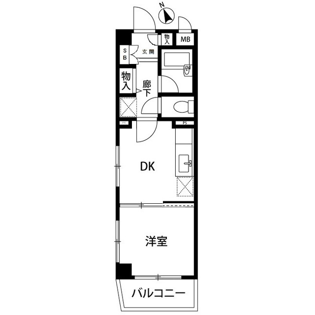 上池台コータスIIの間取り写真
