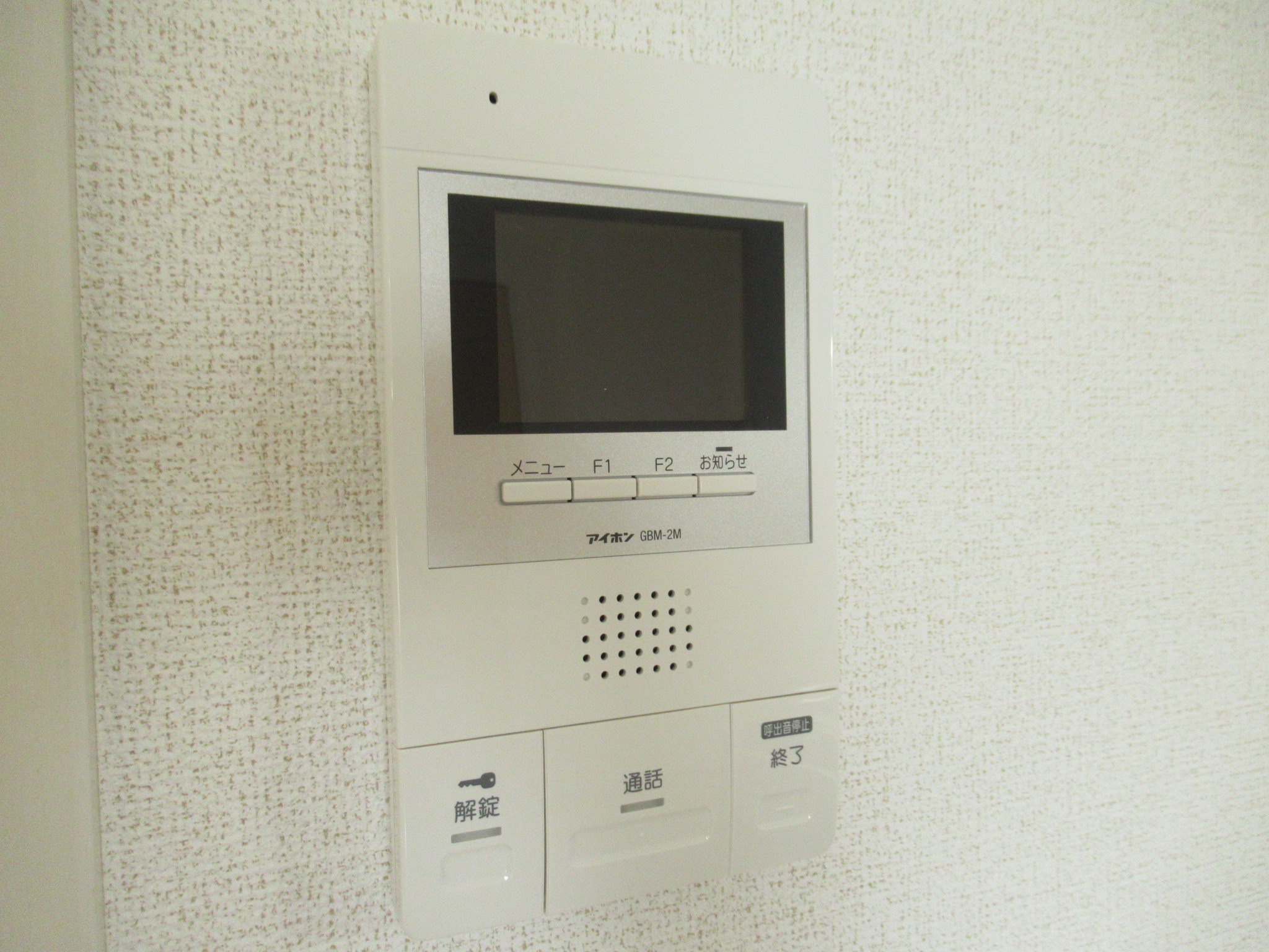 セキュリティ　来客者の顔が見える、安心のTVモニターホン