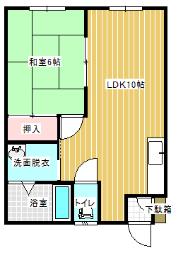 ディアチムニ桜田東の間取り