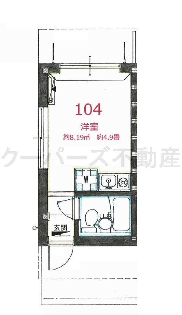 クロワールワンの間取り