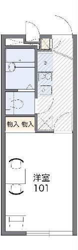 静岡県三島市徳倉２（アパート）の賃貸物件の間取り