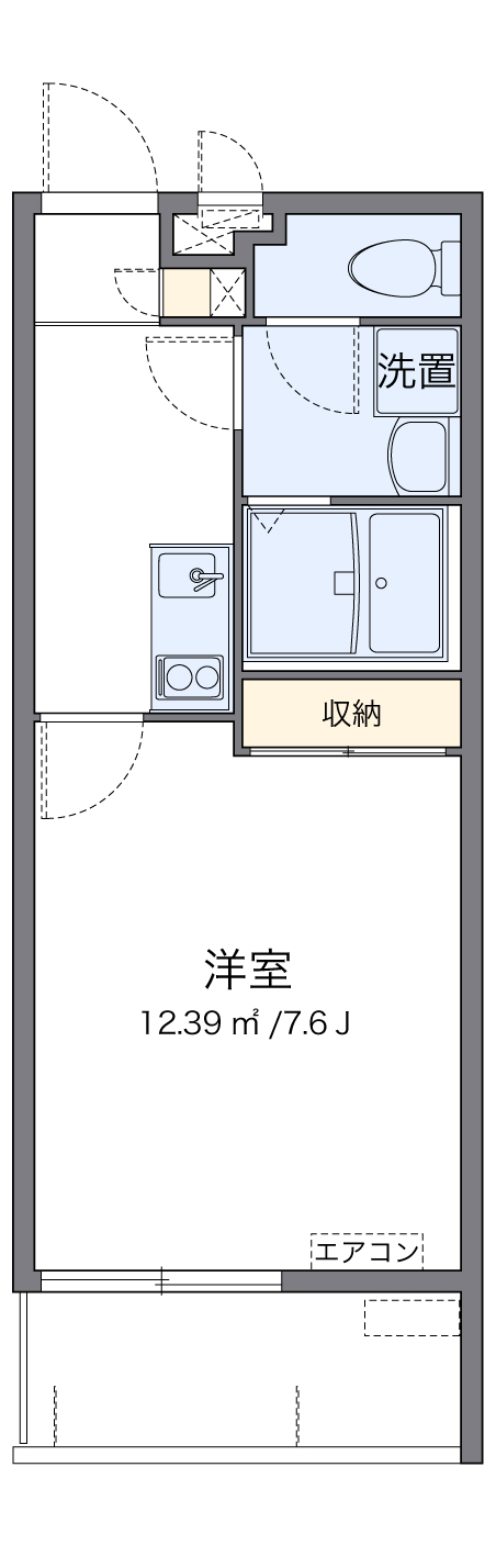 キャロット　ハウスの間取り