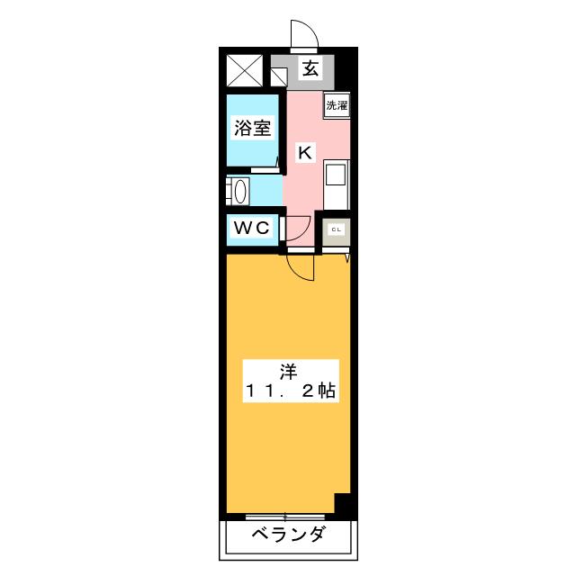 アーバンシティ西桜木の間取り