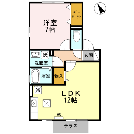 エンゼルロード C_間取り_0