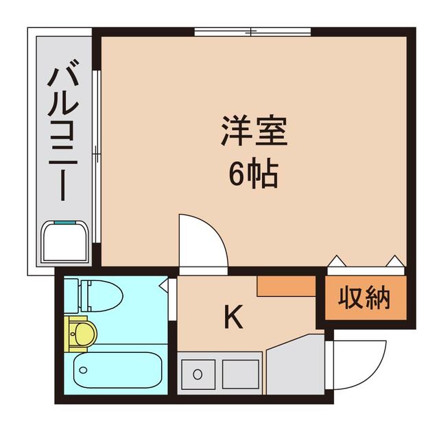 風見鶏館６の間取り