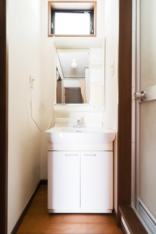 洗面設備　図面と現状に相違がある場合には現状を優先