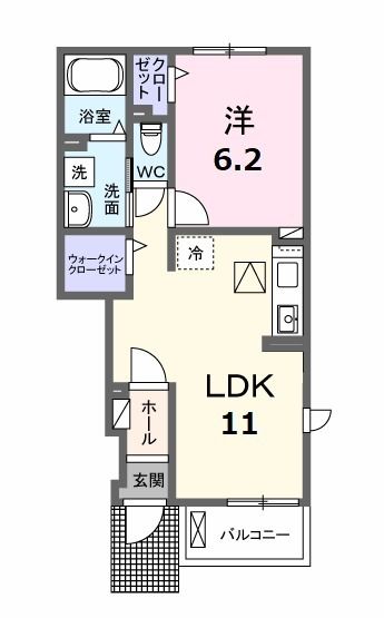 コンフォートの間取り