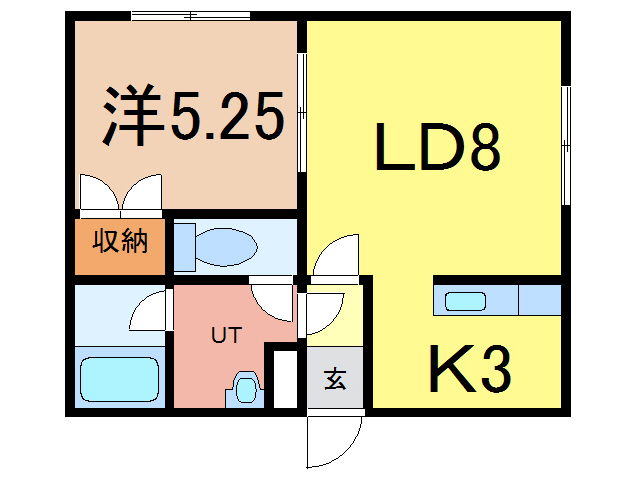 ABEハイツの間取り