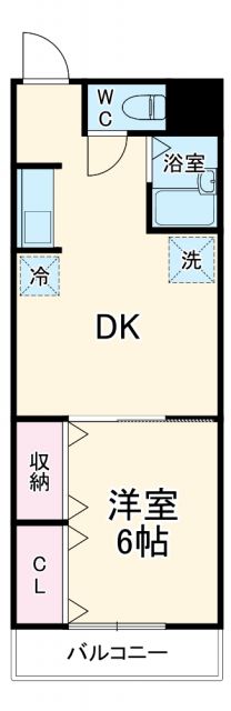 豊橋市花中町のマンションの間取り